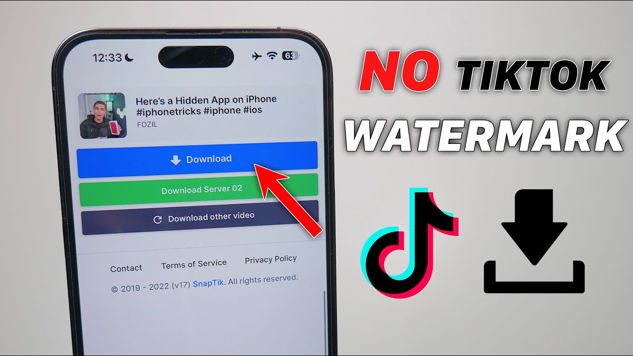 How To Download Tiktok Videos Without Watermark On IPhone Robots