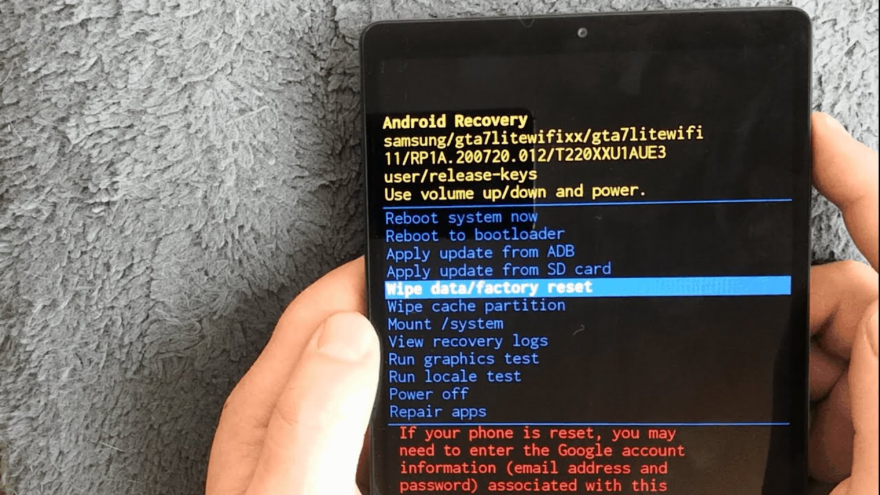 how-to-factory-reset-samsung-tablet-a7