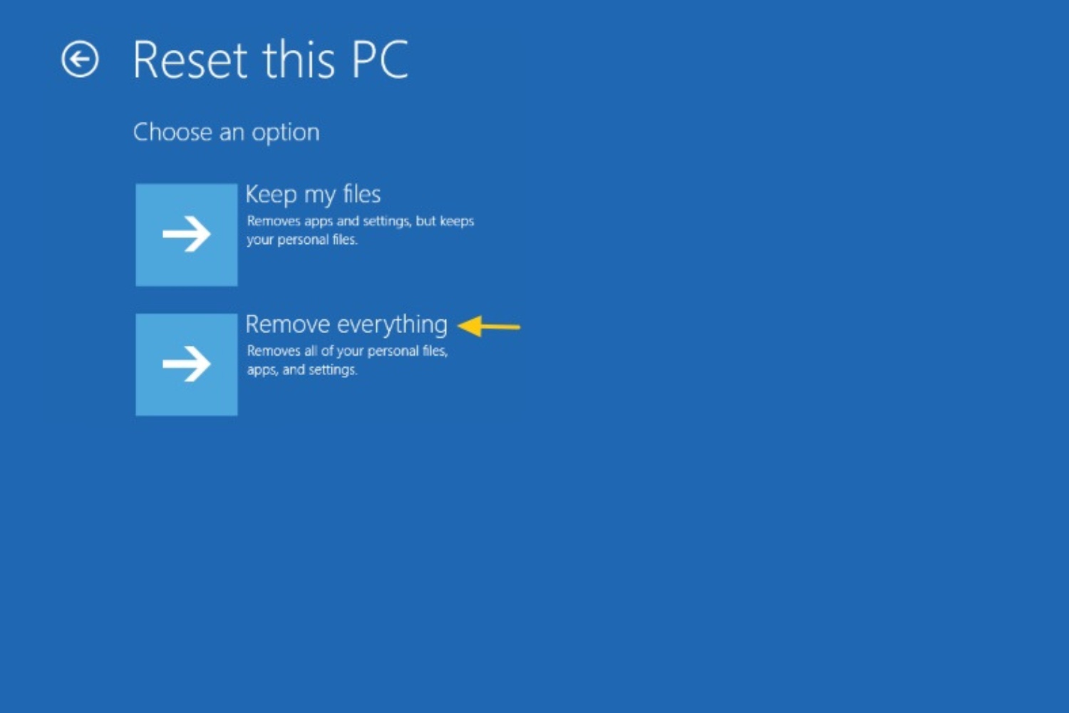 How To Factory Reset Windows 10 Tablet Without Password