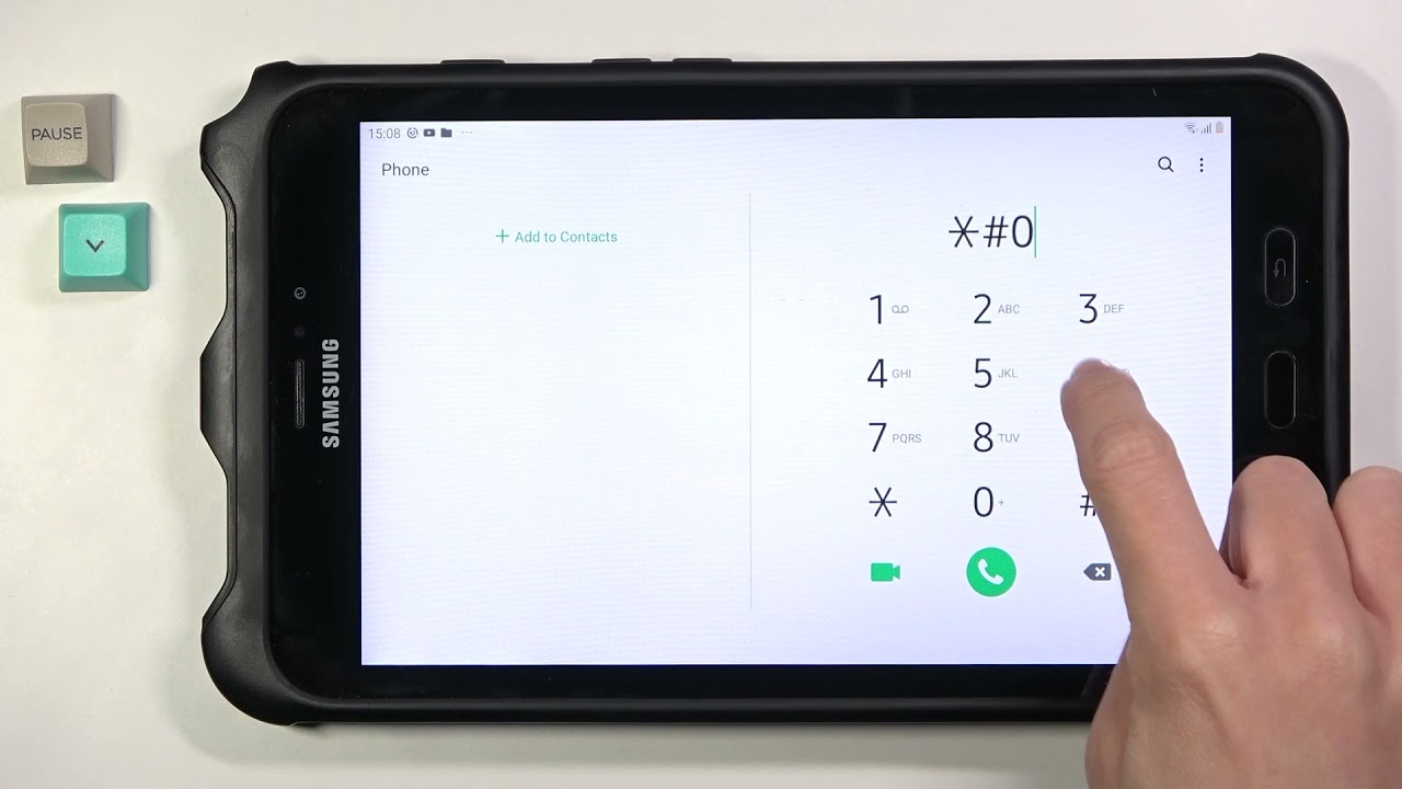How To Find Phone Number On Samsung Tablet