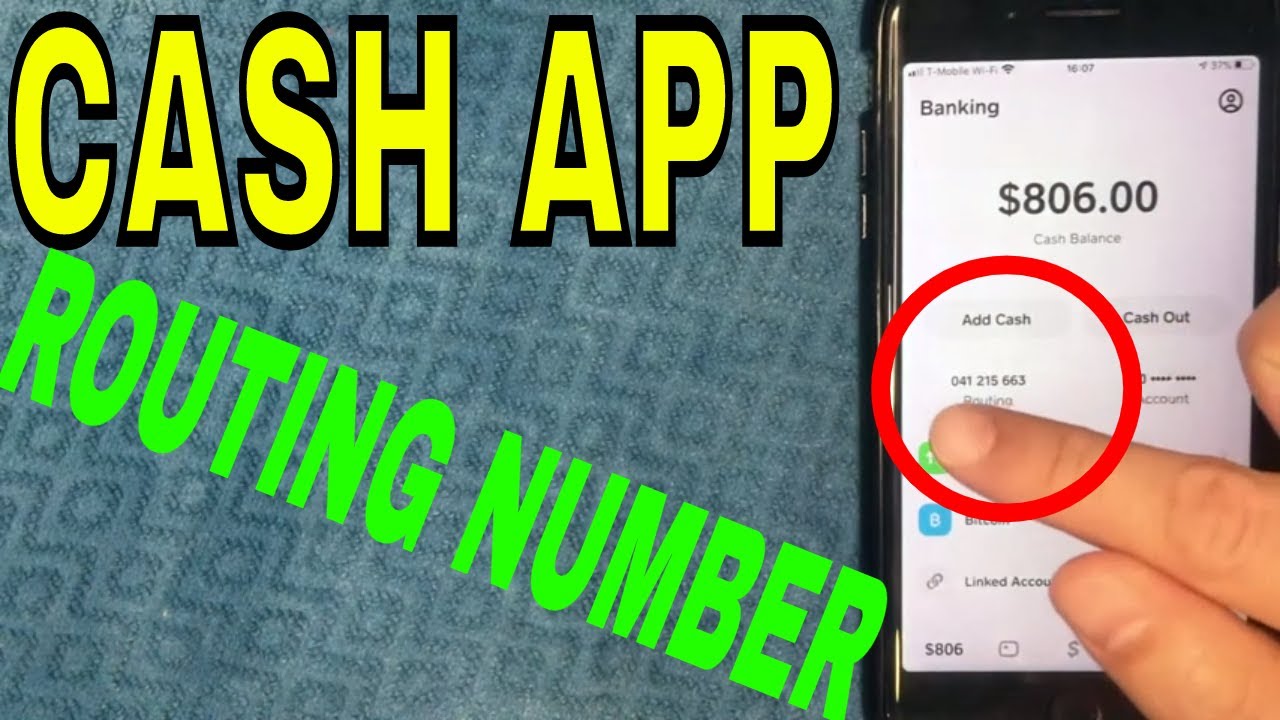 How To Find Your Cash App Account Number