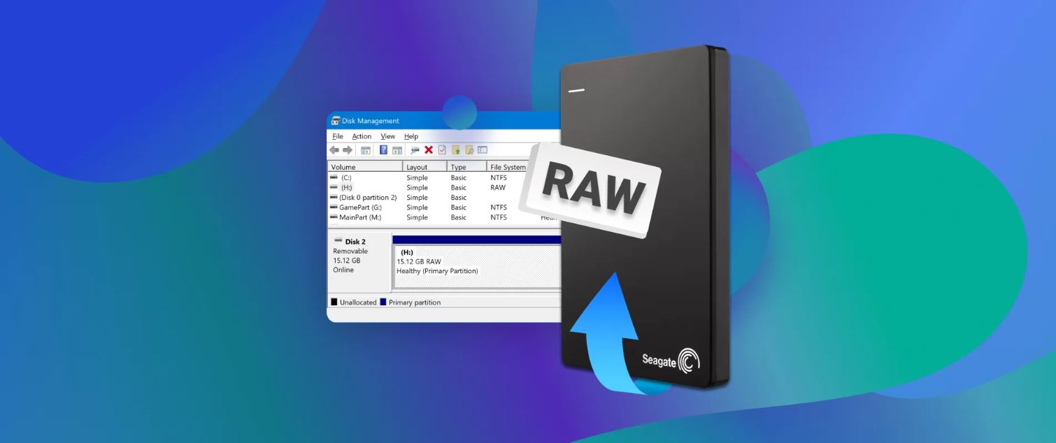 How To Fix Raw External Hard Drive Without Formatting