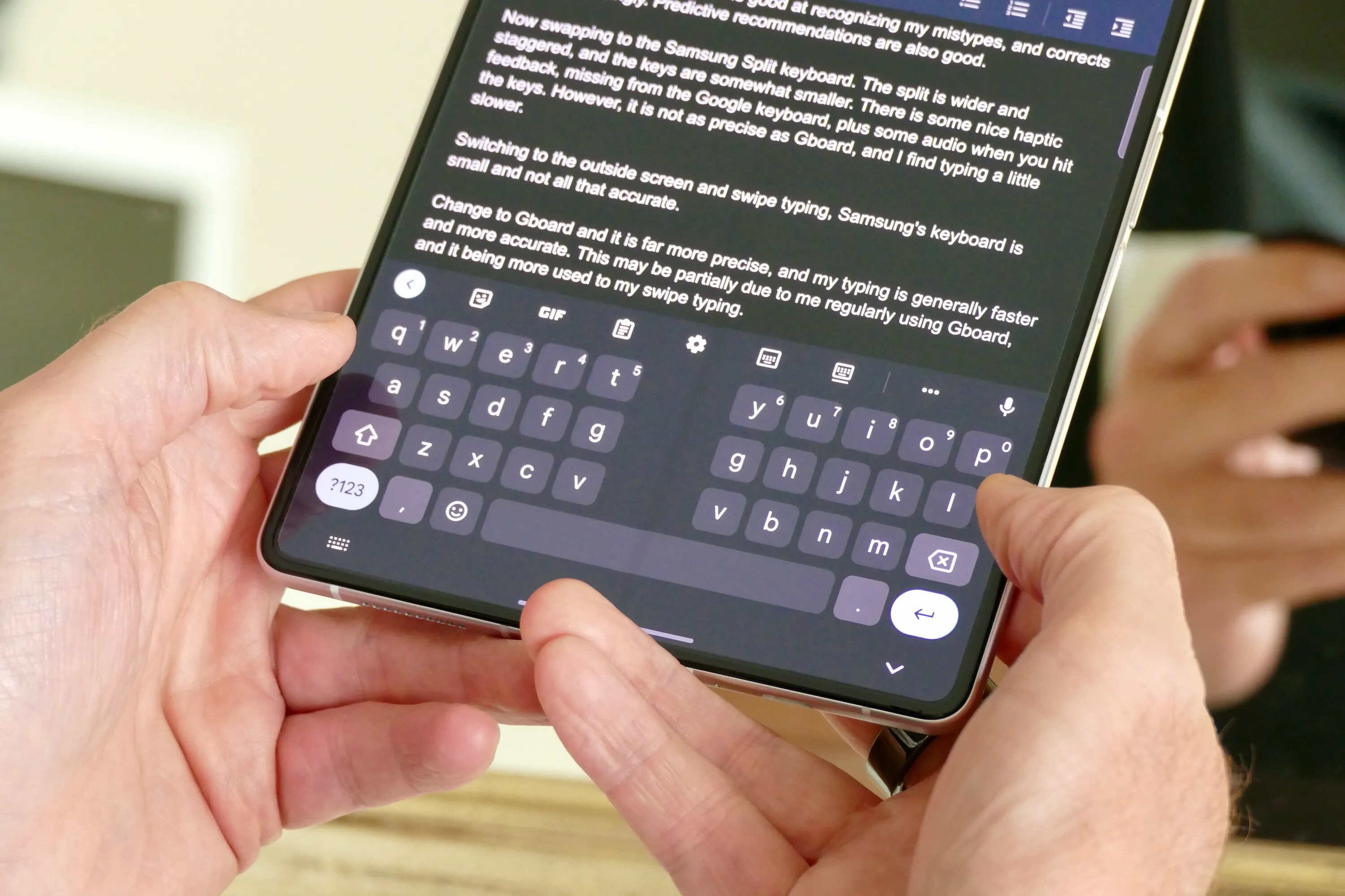 How To Fix Split Keyboard On Samsung Tablet