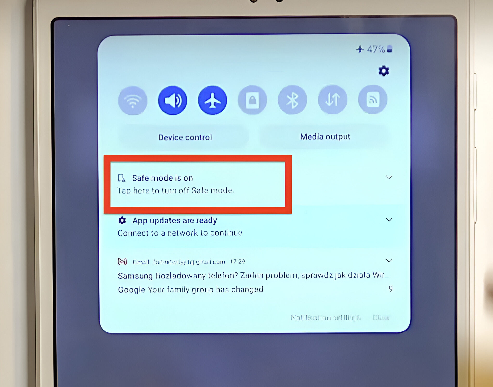 how-to-get-my-tablet-off-safe-mode