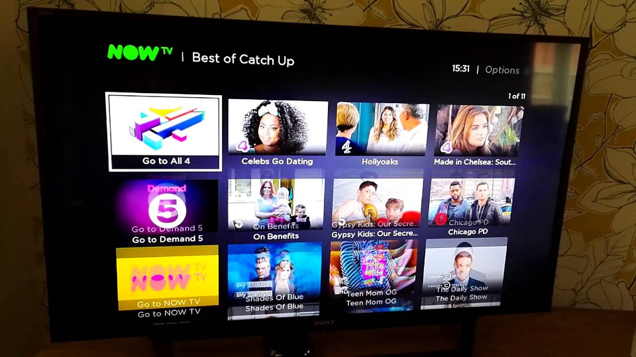 How To Get Now TV On Smart TV