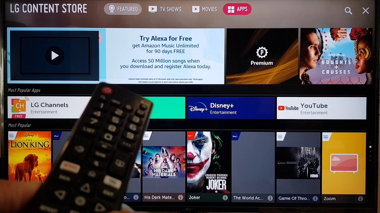 How To Get Tnt App On LG Smart TV