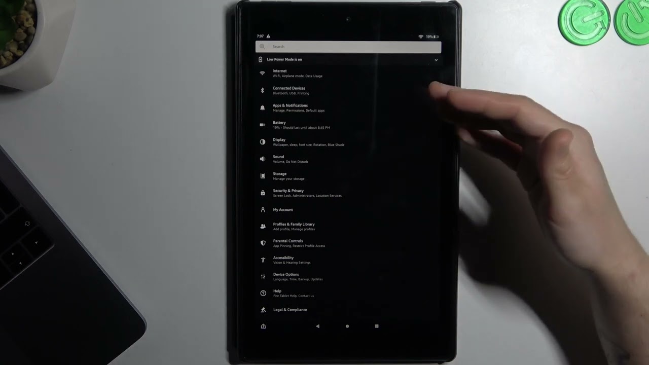 How To Get To Settings On Amazon Fire Tablet