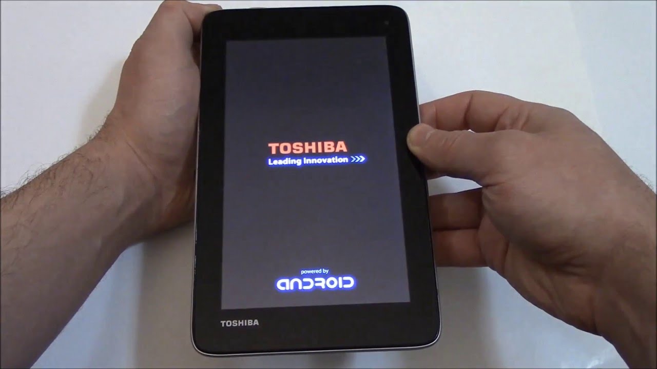How To Hard Reset A Toshiba Tablet