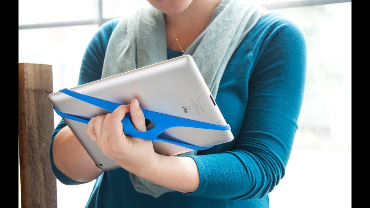 How To Hold A Tablet