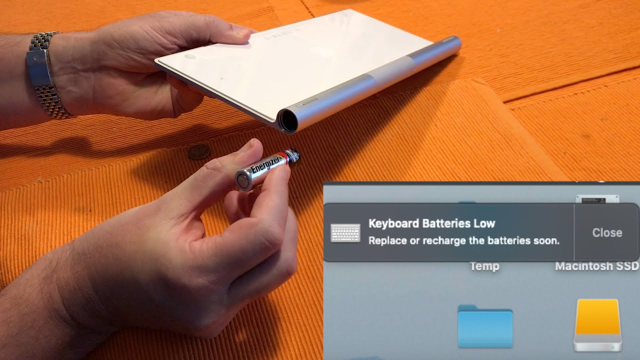 How To Insert Batteries In Apple Wireless Keyboard