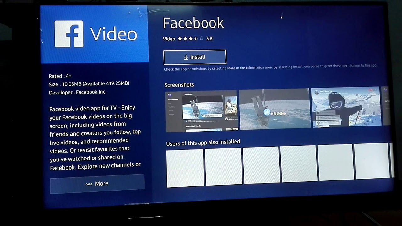How To Install Facebook On Smart TV