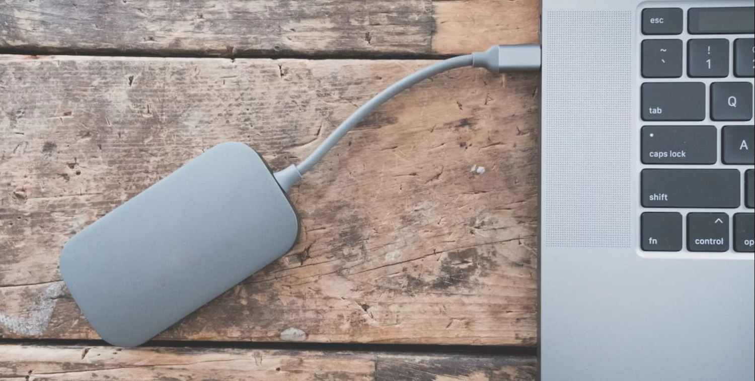 how to download directly to external hard drive mac