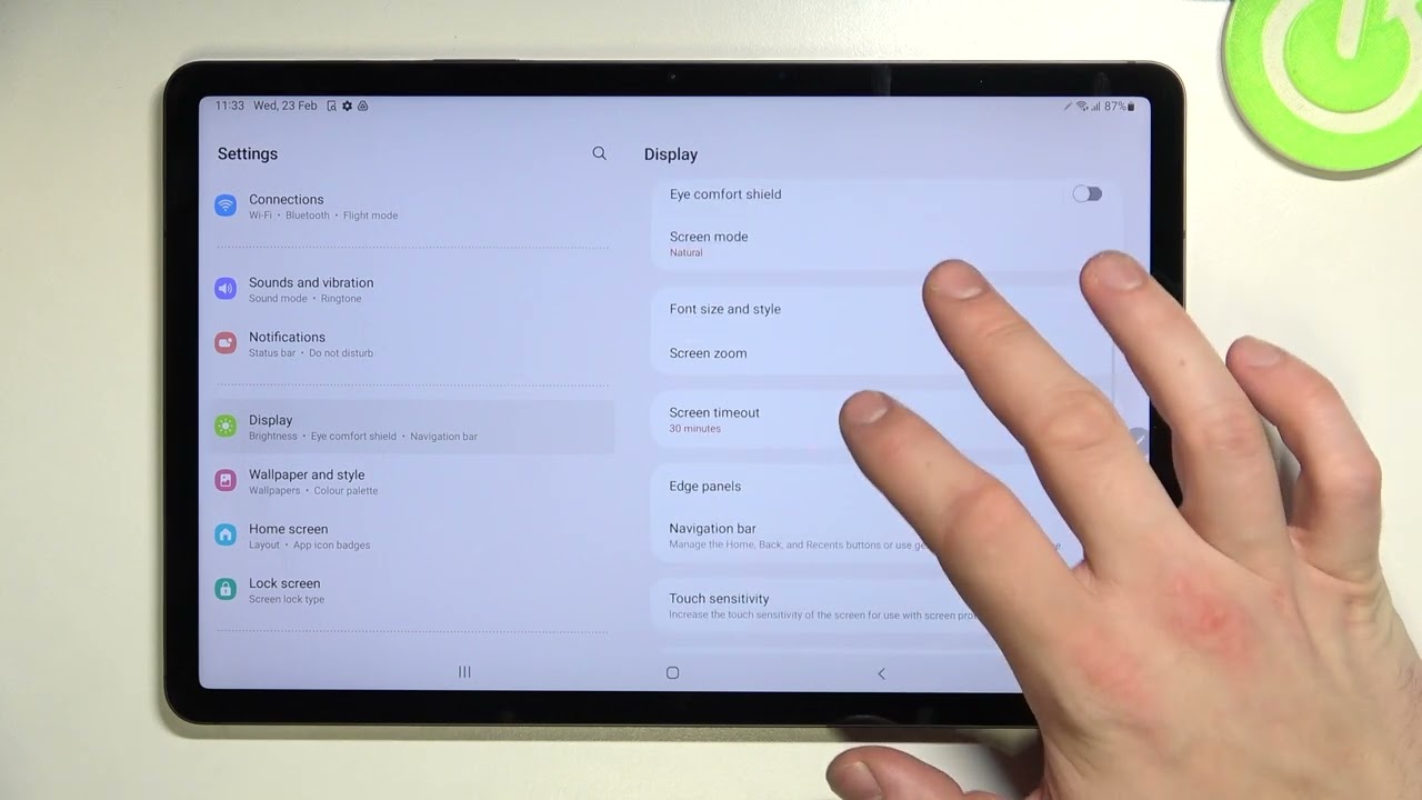 How To Keep Samsung Tablet Screen On