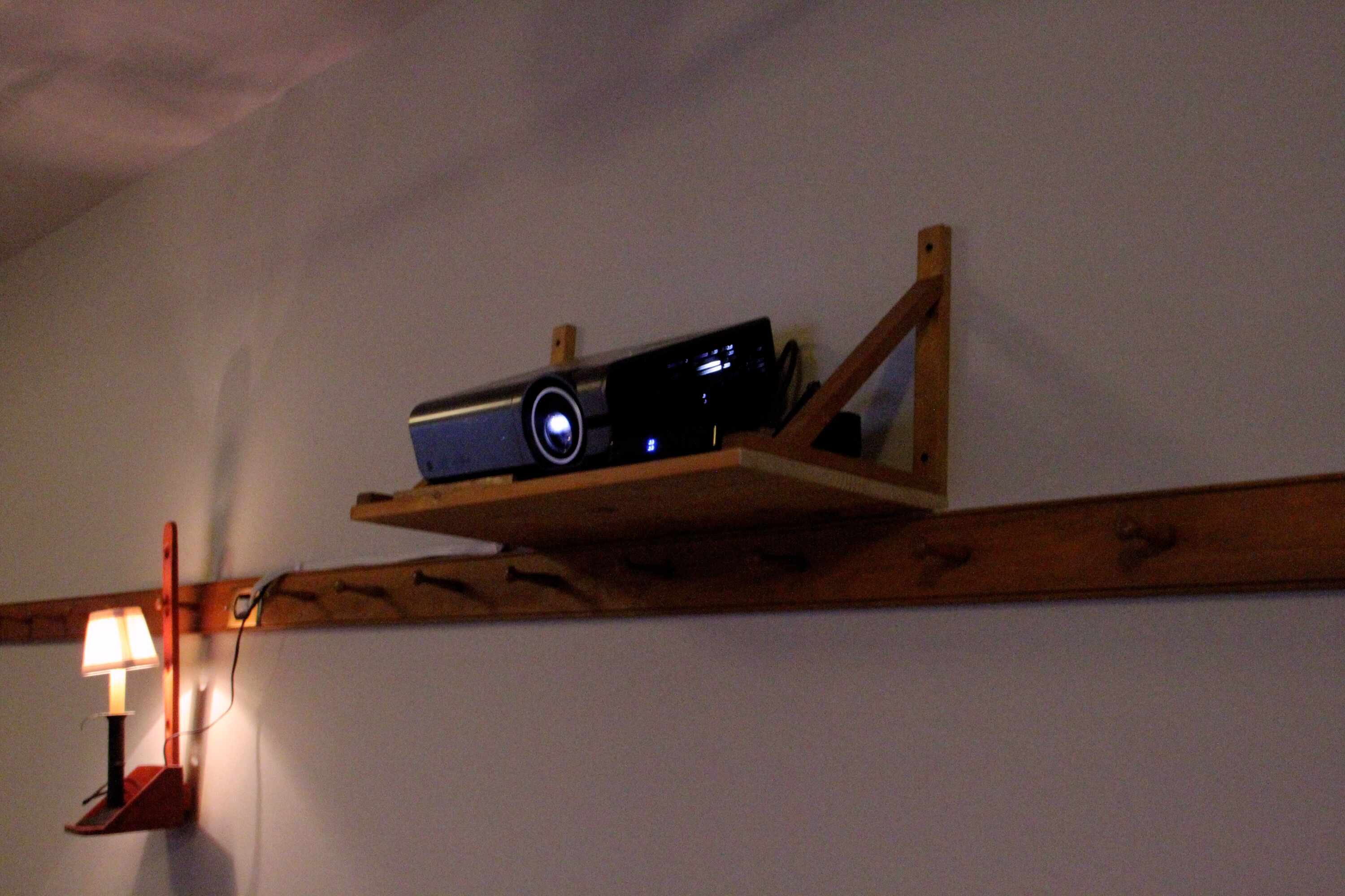 How To Mount Projector On Wall
