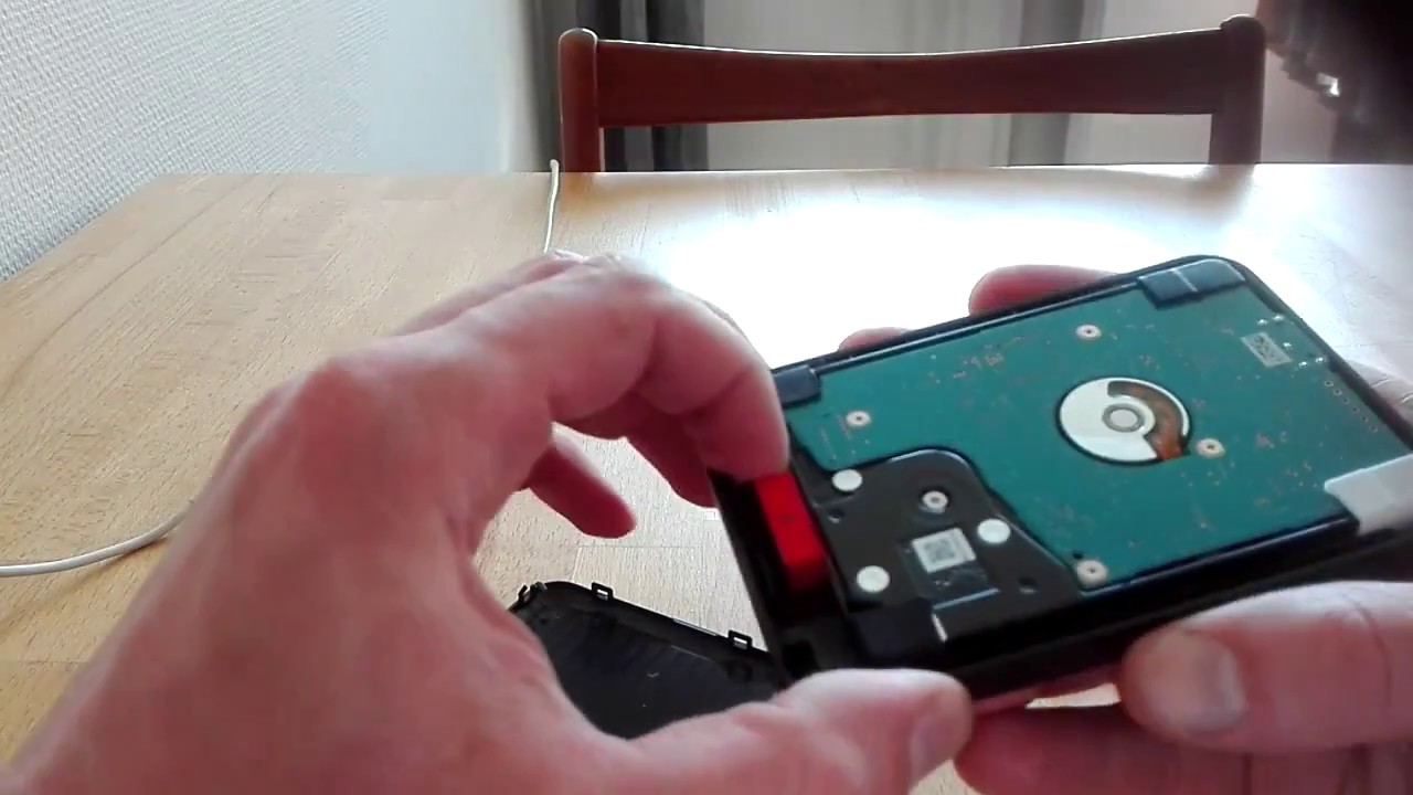 How To Open Toshiba External Hard Drive Case