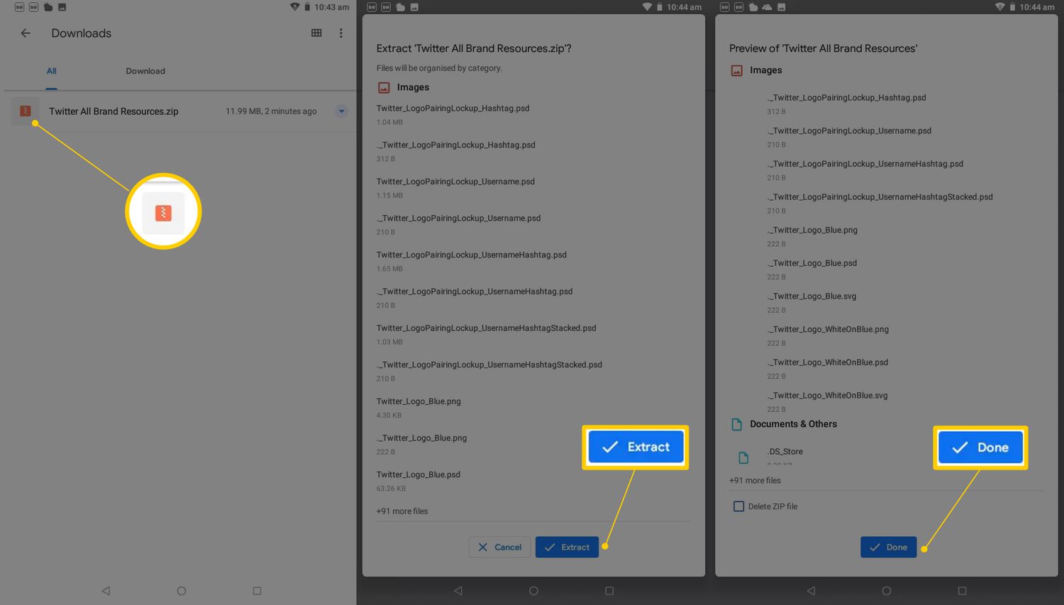 How To Open Zip File On Android Tablet