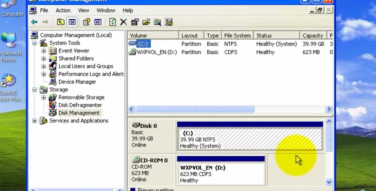 How To Partition External Hard Drive Xp
