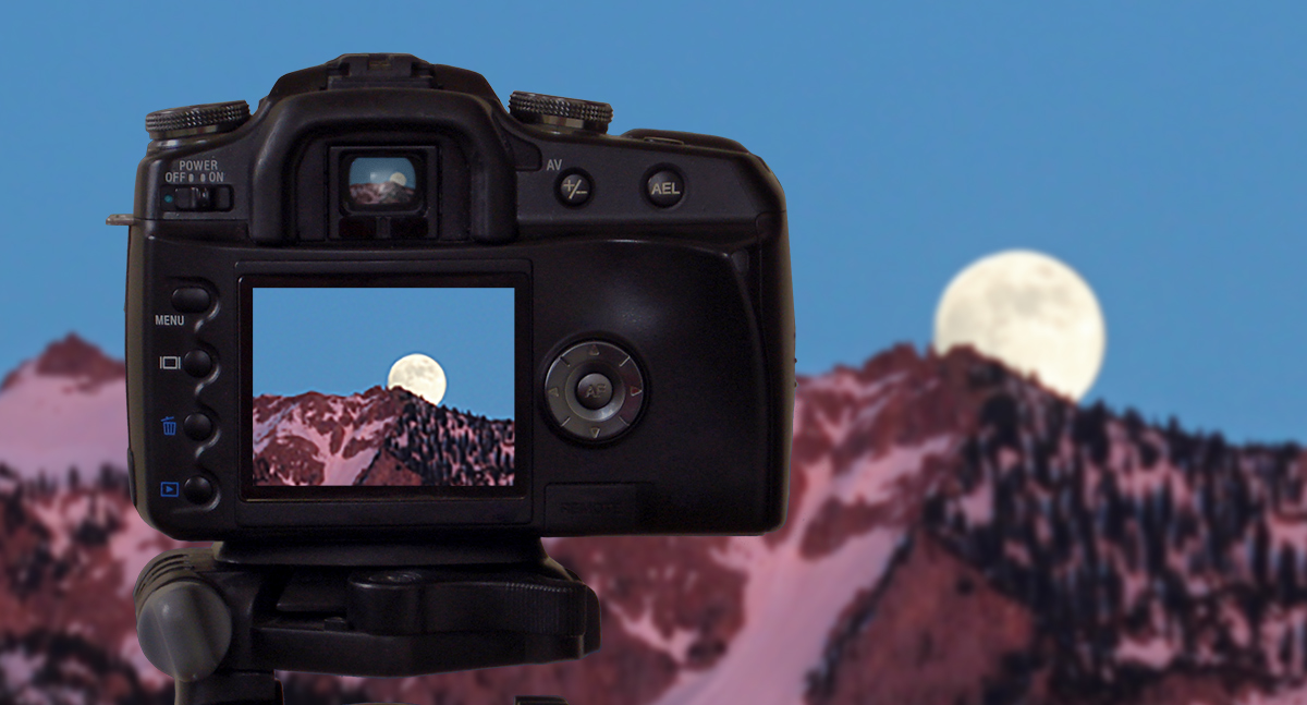 How To Photograph The Moon With A Digital Camera