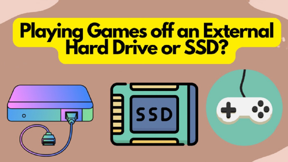 How To Play Games Off An External Hard Drive