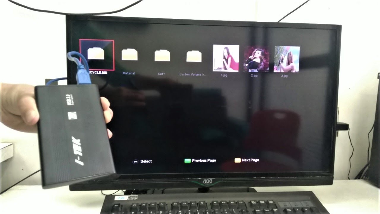 How To Play Movies On TV From External Hard Drive