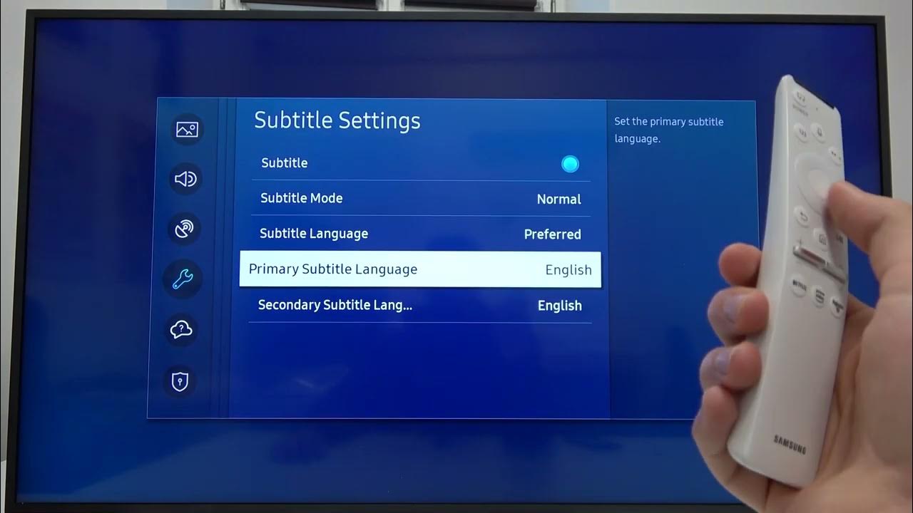 How To Put Spanish Subtitles On Samsung Smart TV