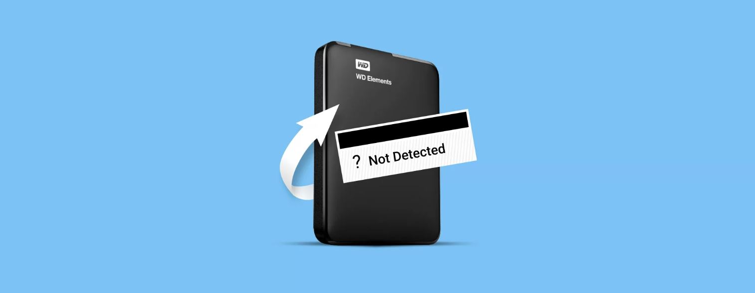 How To Recover Files From External Hard Drive Not Detected