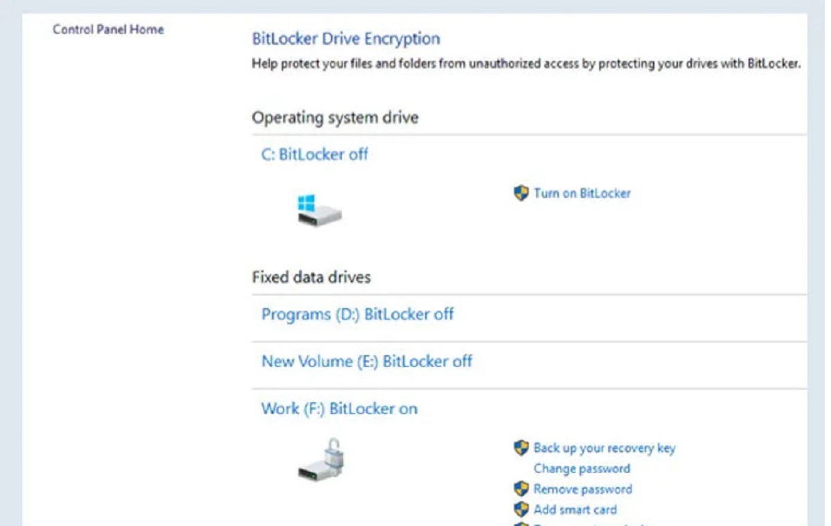 what is bitlocker drive encryption windows 10