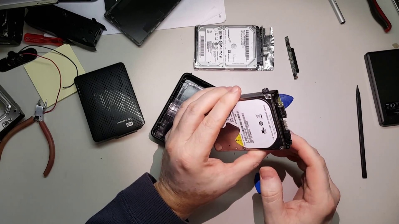 How To Repair A Dropped External Hard Drive