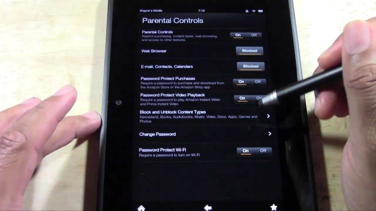 How To Reset Parental Controls Password On Amazon Fire Tablet