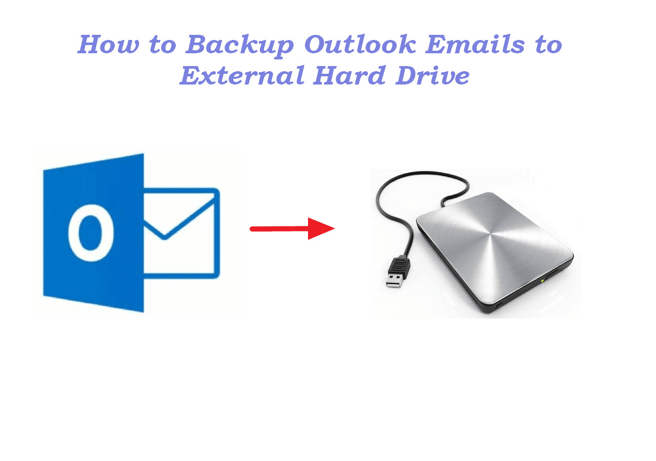 How To Save Emails To An External Hard Drive