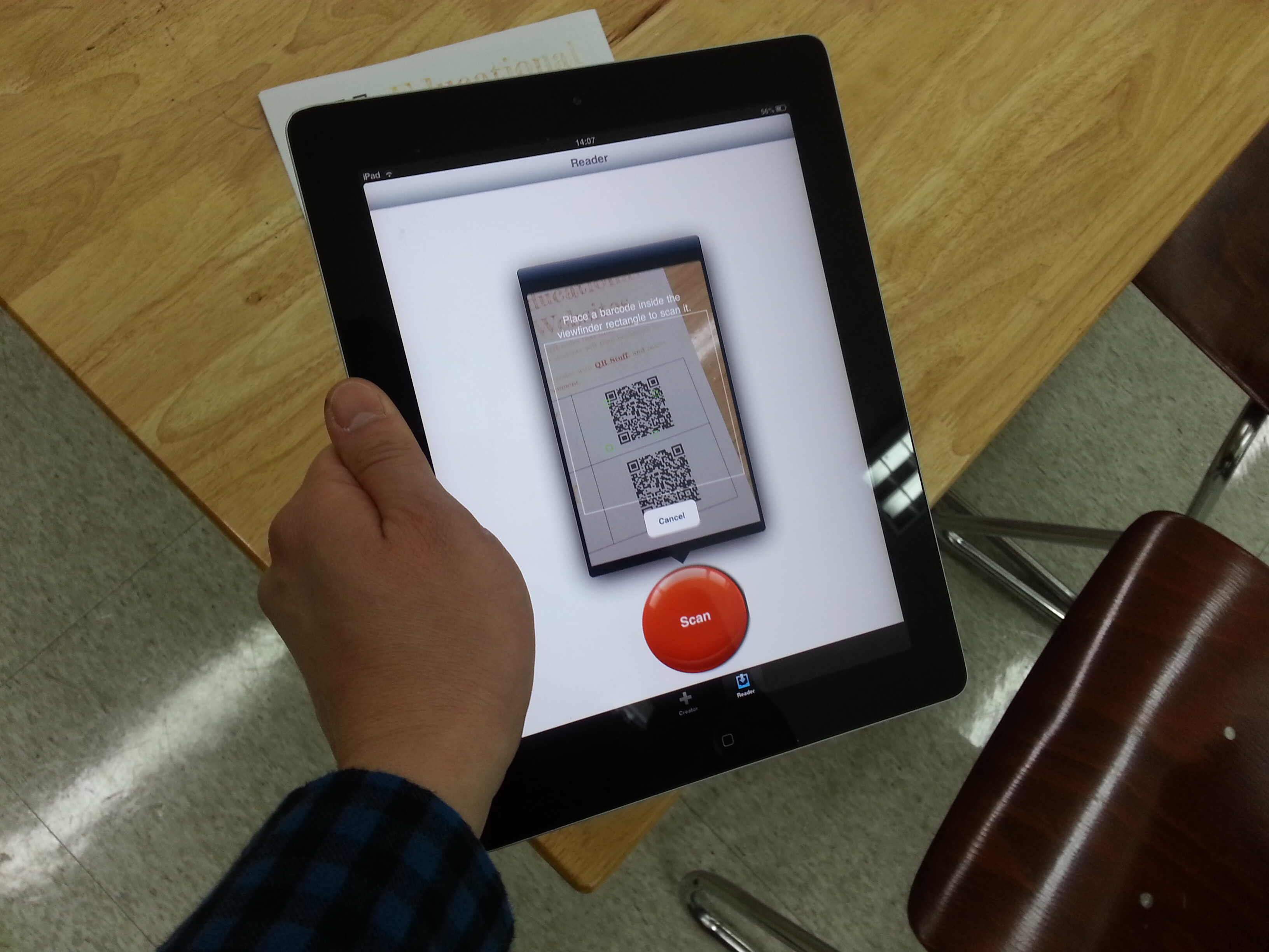 How To Scan A QR Code On A Tablet