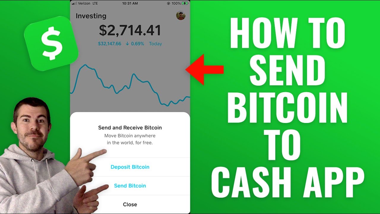 How To Send Bitcoin To Cash App