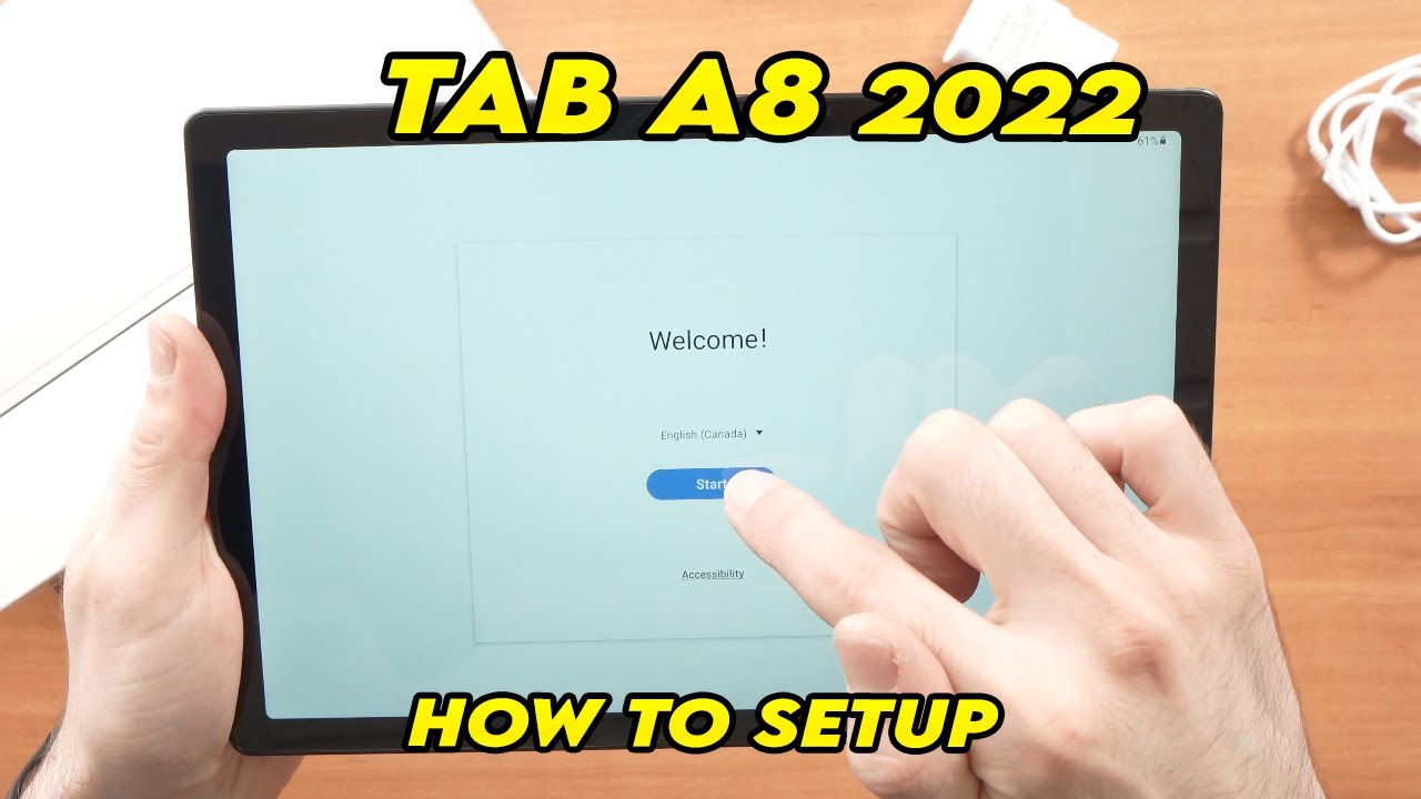 How To Set Up A Samsung Tablet