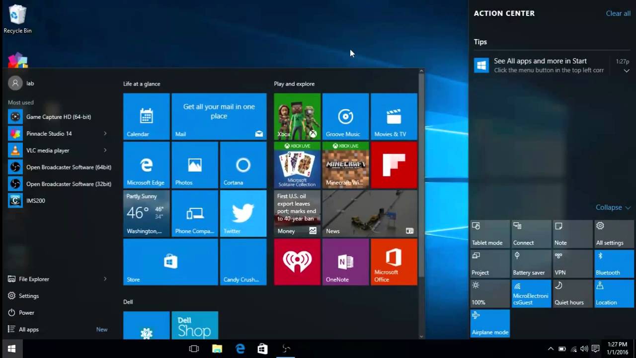 How To Switch From Tablet Mode Windows 10