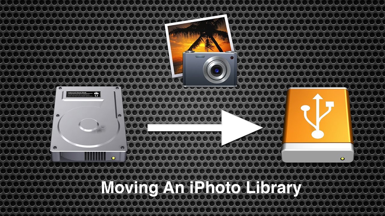 How To Transfer Iphoto Library To External Hard Drive