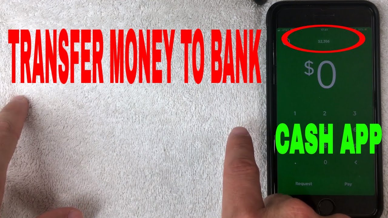 How To Transfer Money From Cash App To A Bank Account