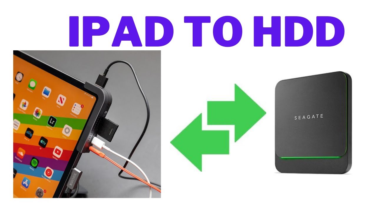 How To Transfer Photos From IPad To External Hard Drive