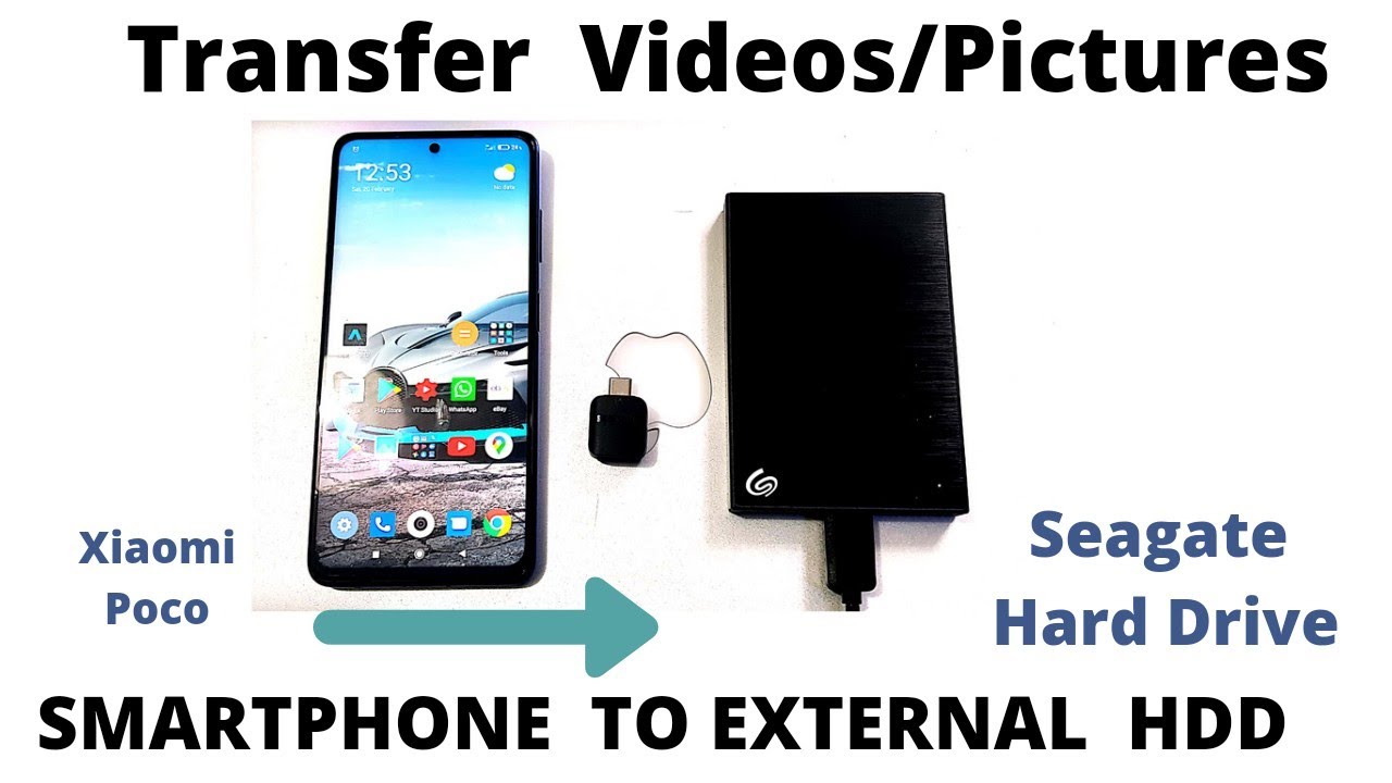 How To Transfer Pictures To Seagate External Hard Drive
