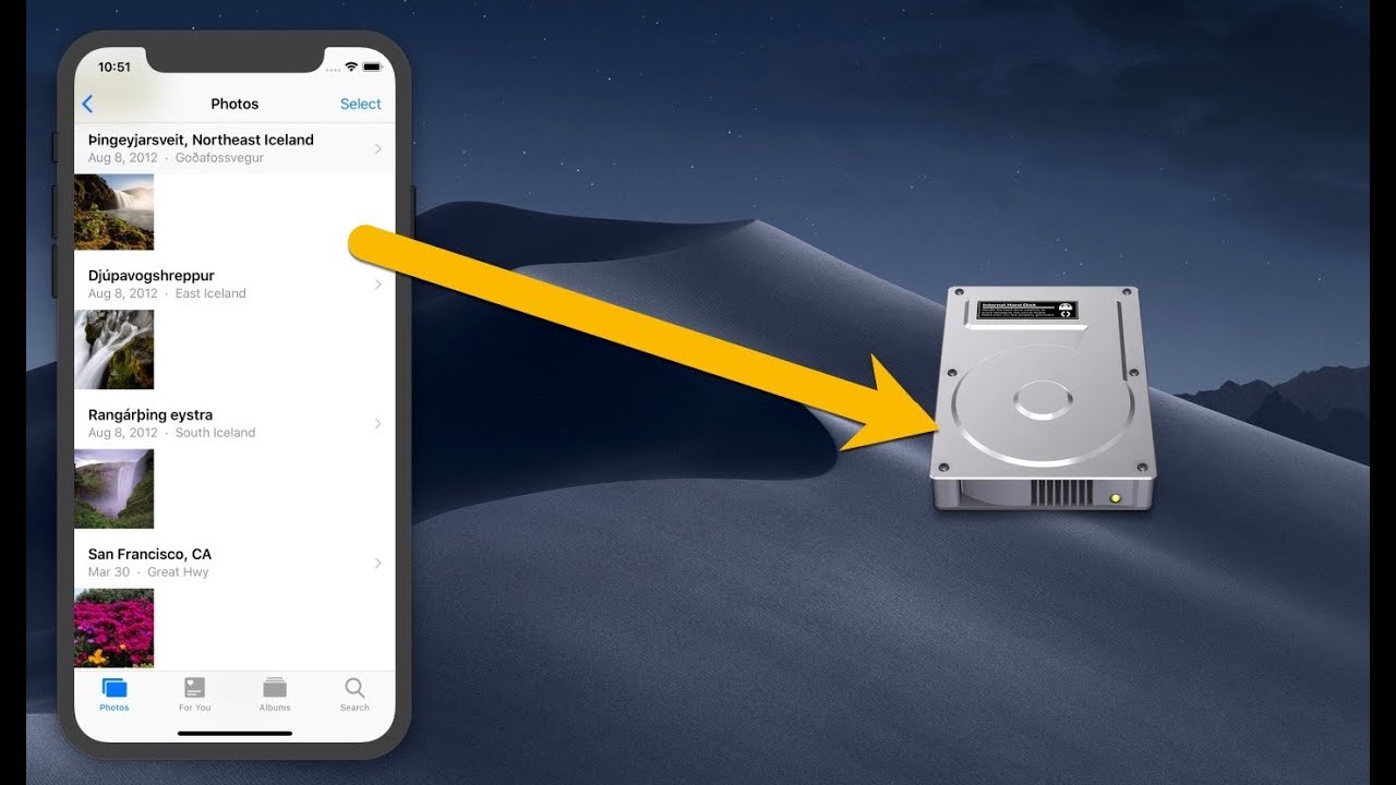 How To Transfer Videos From IPhone To External Hard Drive