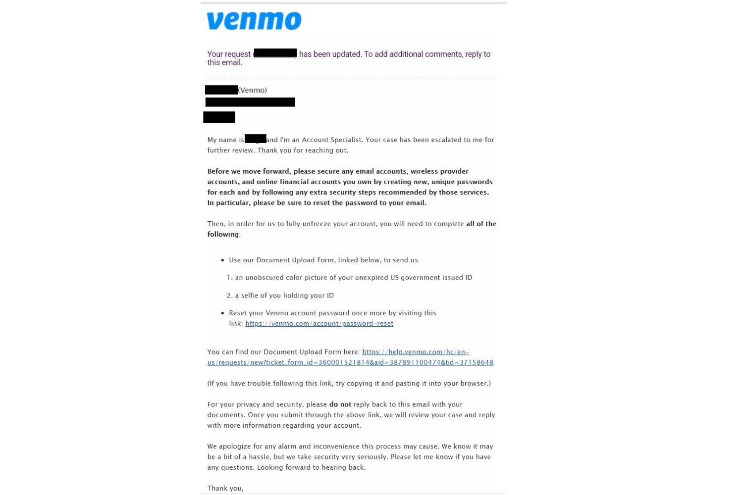 How To Unfreeze Venmo Account Reddit