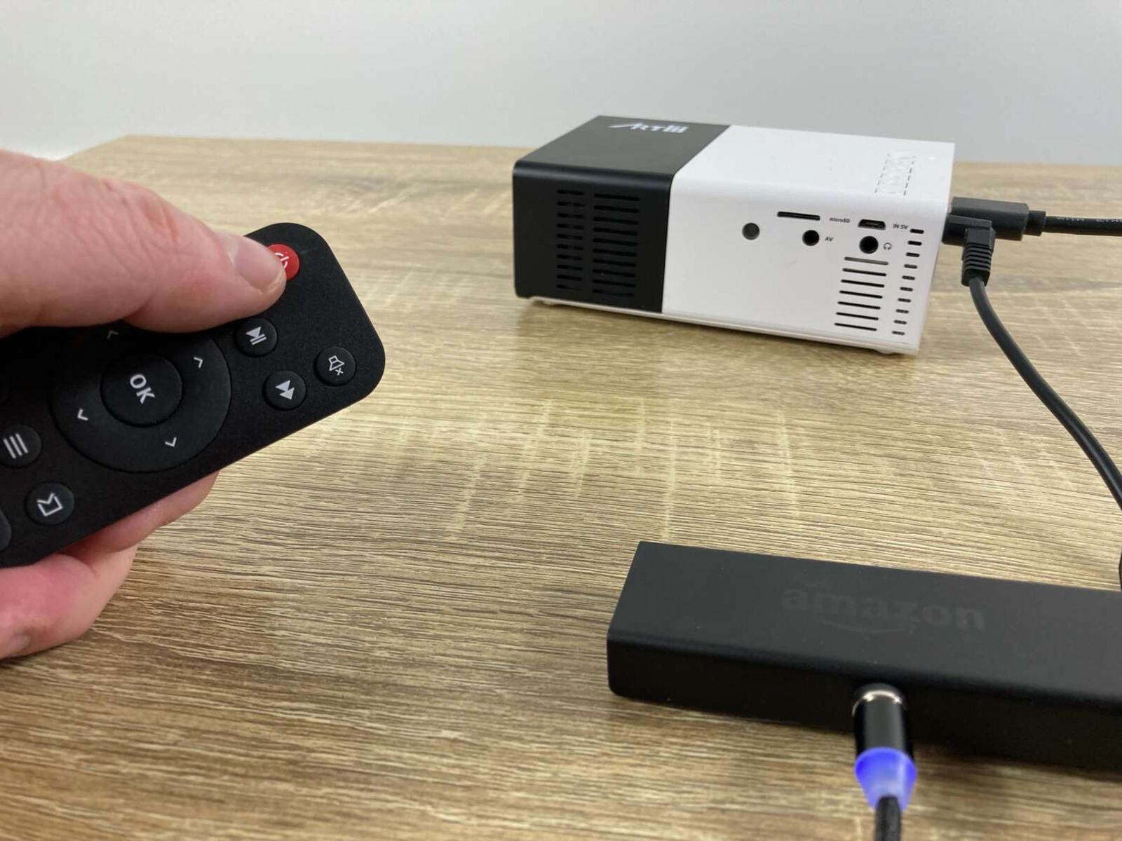 How To Use Firestick On Projector