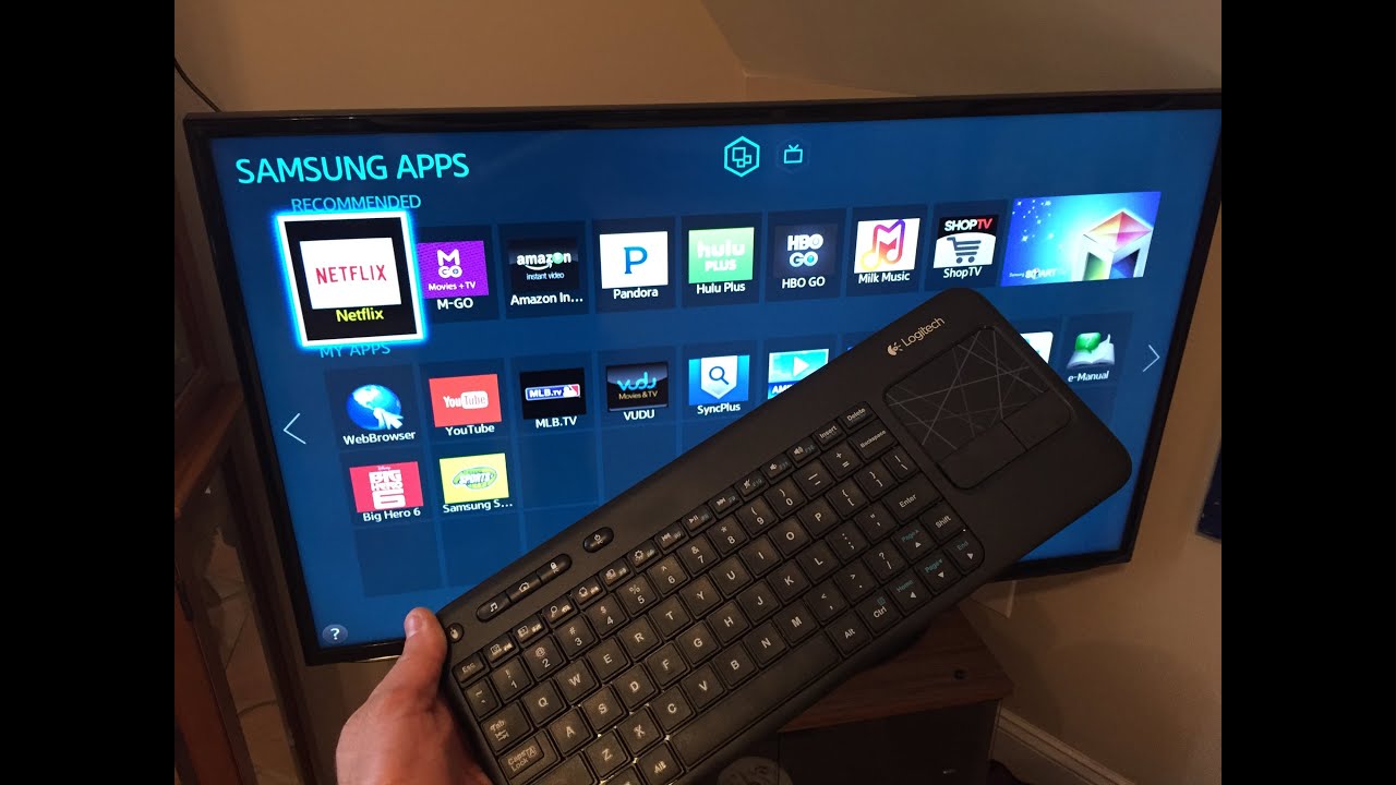 How To Use Keyboard With Samsung Smart TV