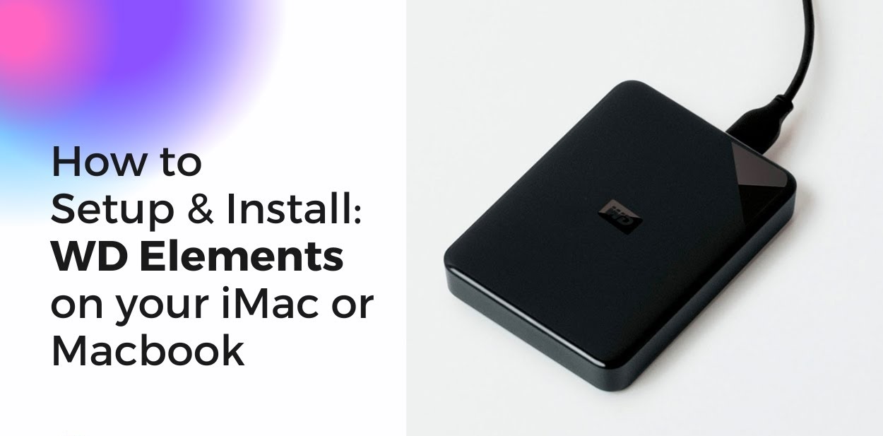 How To Use Wd External Hard Drive On Mac