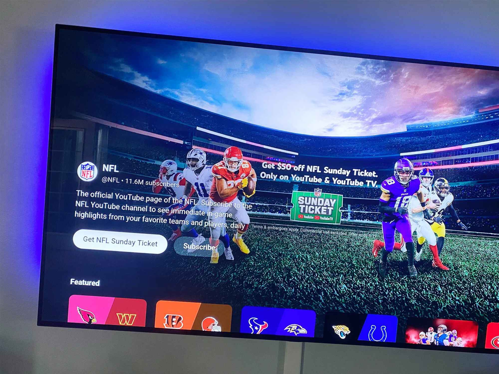 How To Watch NFL Games On LG Smart TV