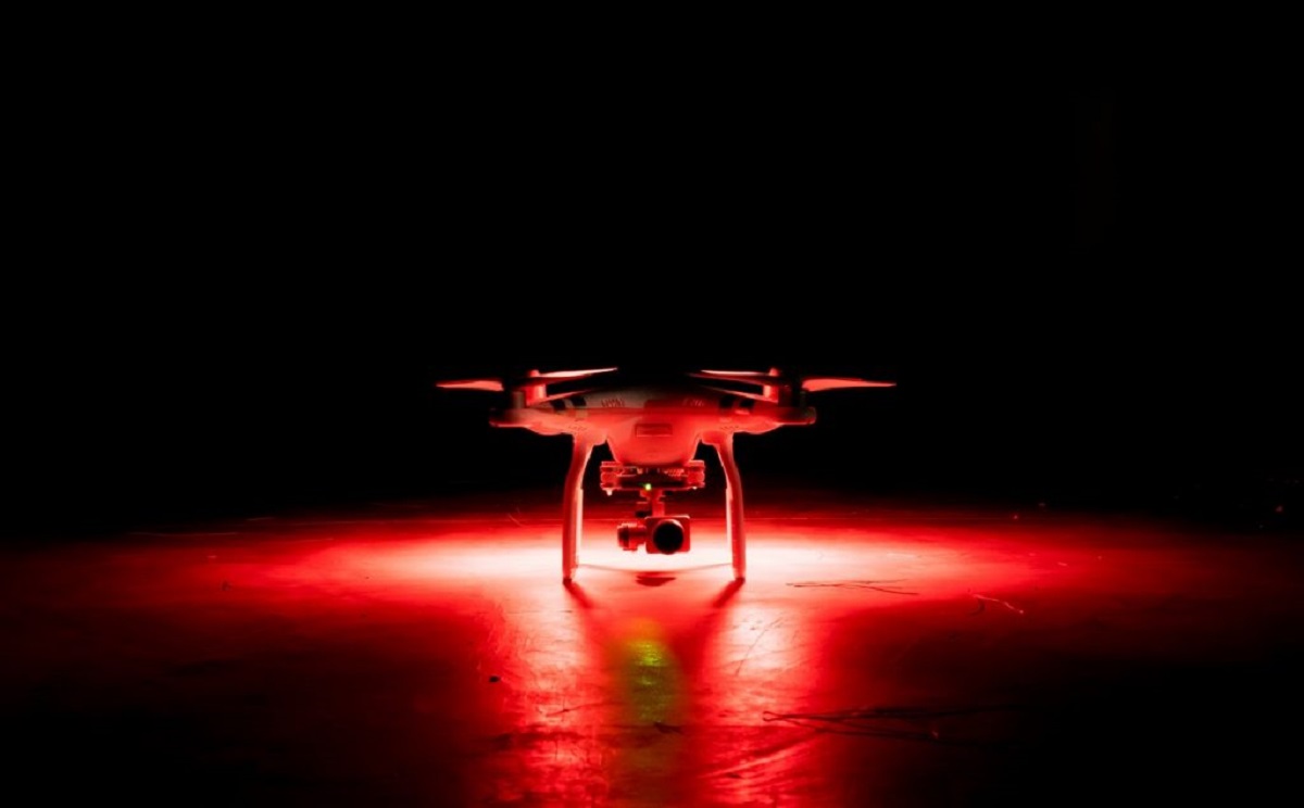 what-color-are-drone-lights-at-night