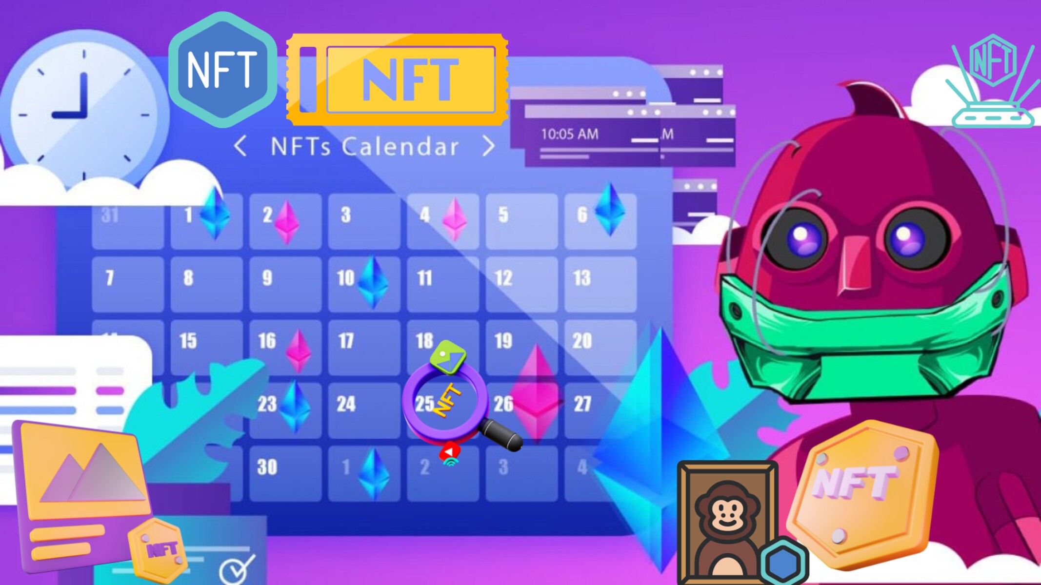 What Is The Best NFT Drop Calendar? Robots net
