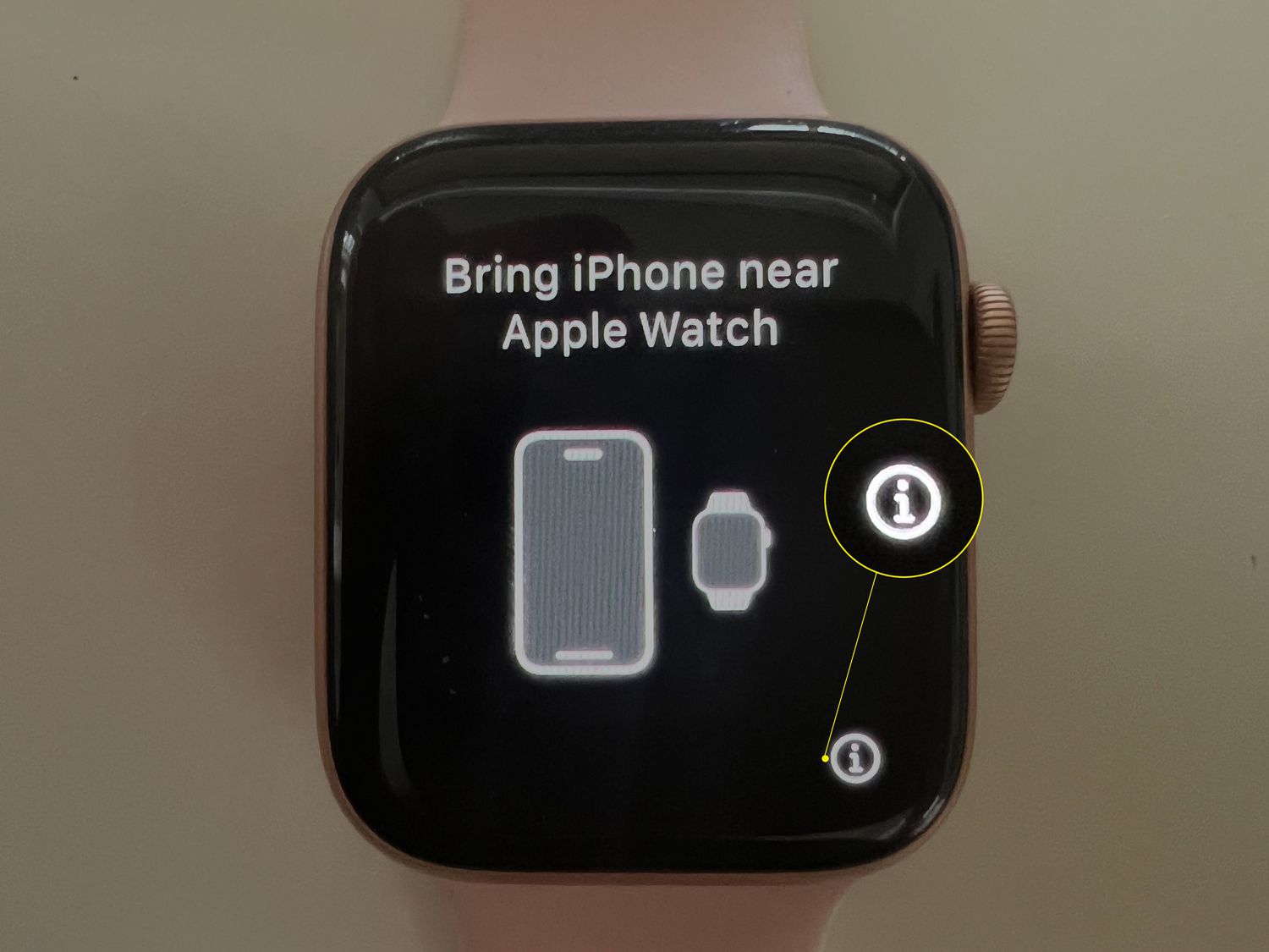 Where Is The I Icon On Apple Watch