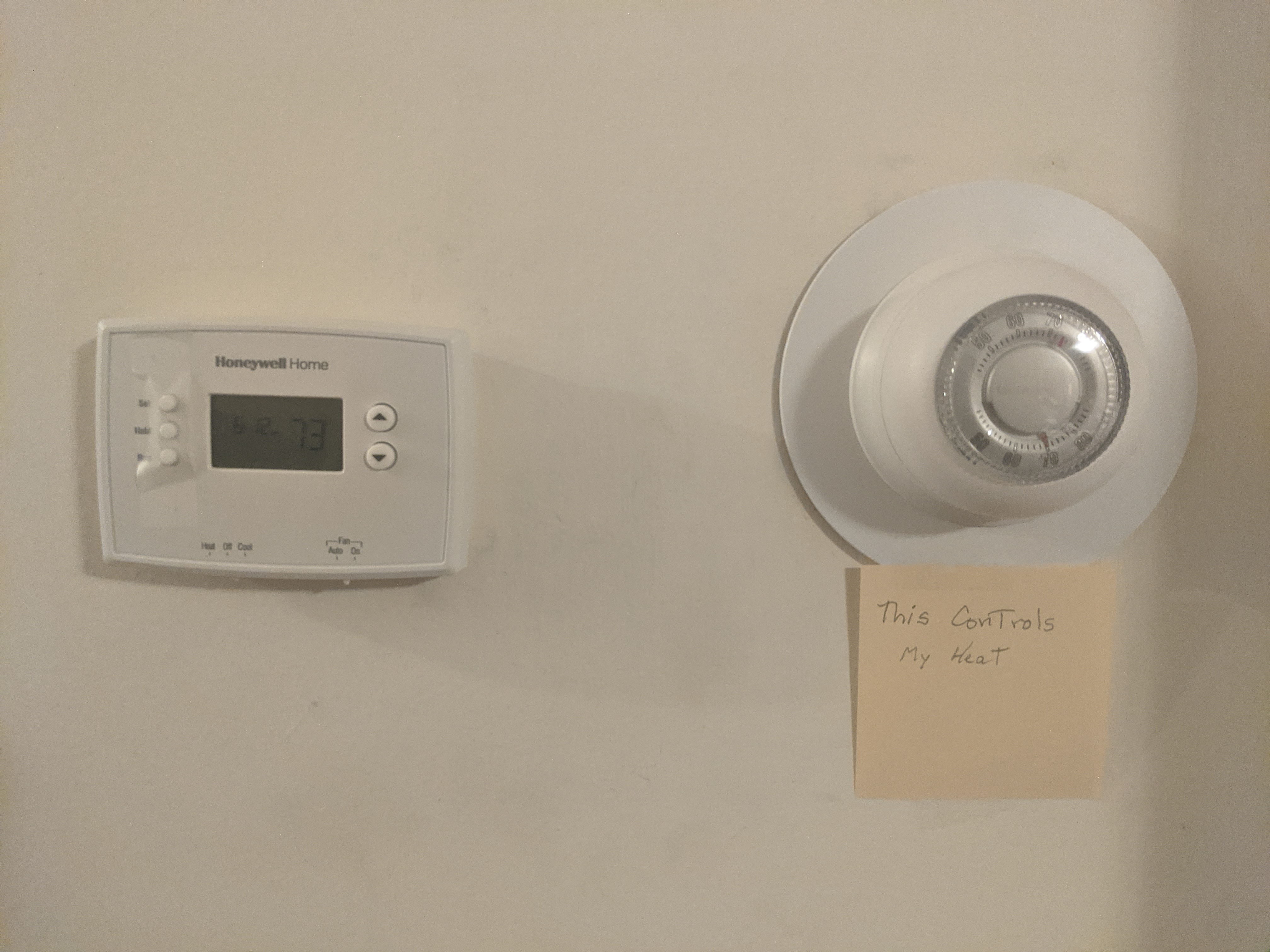 why-do-i-have-two-thermostats-in-my-house