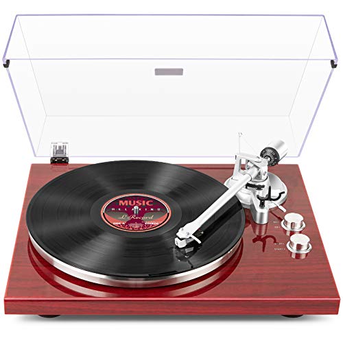 1 BY ONE Bluetooth Vinyl Record Player with USB Output
