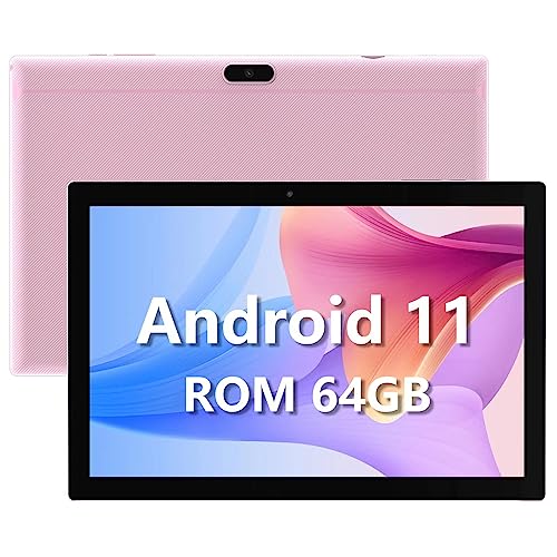 10 Inch Tablet with Android 11, 64GB Storage